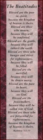 Beatitudes - Bookmark (25-PKG)
