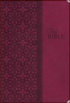 King James Study Bible Cranberry Leather-soft