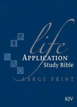 KJV Life Application Study Bible/Large Print-Hardcover